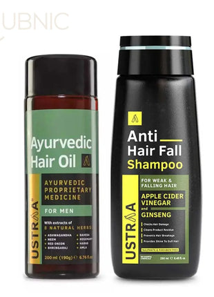 USTRAA Ayurvedic Hair Oil & Anti Hair Fall Shampoo - SHAMPOO