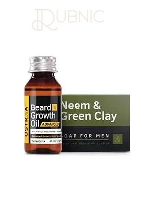 Beard Growth Oil- Advanced (Get Neem & Green Clay Deo Soap