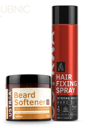 USTRAA Beard Softener & Hair Fixing Spray - Beard Softener