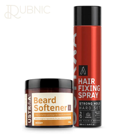 USTRAA Beard Softener & Hair Fixing Spray - Beard Softener