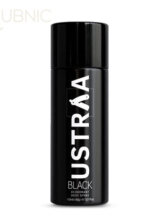 USTRAA Black Deodorant Body Spray 150 ml & Hair Growth