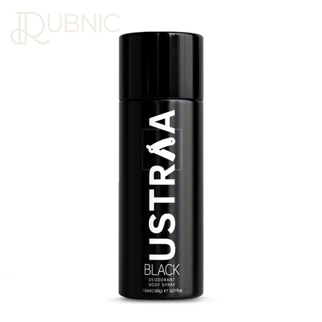 USTRAA Black Deodorant Body Spray 150 ml & Hair Growth