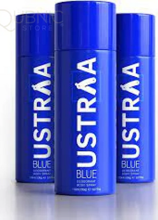 USTRAA BLUE Deodorant Body Spray 150 ml Pack of 3 - BODY