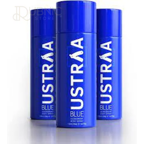 USTRAA BLUE Deodorant Body Spray 150 ml Pack of 3 - BODY