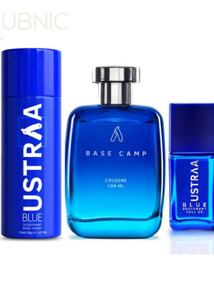 USTRAA Cologne Base Camp 100 ml Perfume for Men+BLUE