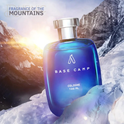 USTRAA Cologne Base Camp 100 ml Perfume for Men+BLUE