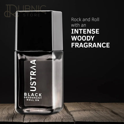 USTRAA Cologne Base Camp 100 ml Perfume+Black Deodorant Roll