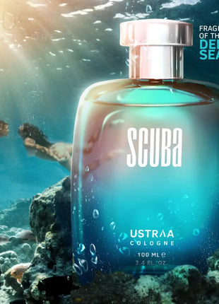 USTRAA Cologne Scuba & Base Camp Perfume for Men 100ml+100ml