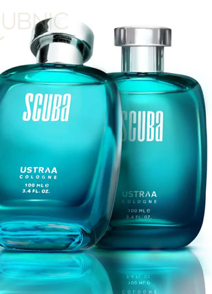 USTRAA Cologne Scuba & Base Camp Perfume for Men 100ml+100ml