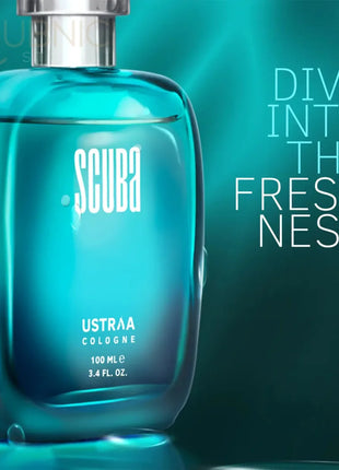 USTRAA Cologne Scuba & Base Camp Perfume for Men 100ml+100ml