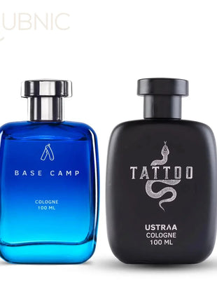 USTRAA Cologne Tattoo & Base Camp Perfume for Men