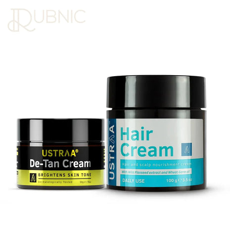 USTRAA De-Tan Cream and Hair Cream daily Use - FACE CREAM