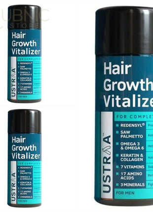 USTRAA Hair Growth Vitalizer - 100 ml PACK OF 3 - HAIR SERUM