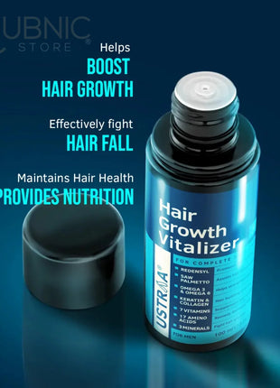 USTRAA Hair Growth Vitalizer - 100 ml PACK OF 3 - HAIR SERUM