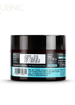 USTRAA Hair Growth Vitalizer and Night Cream- De-Tan &