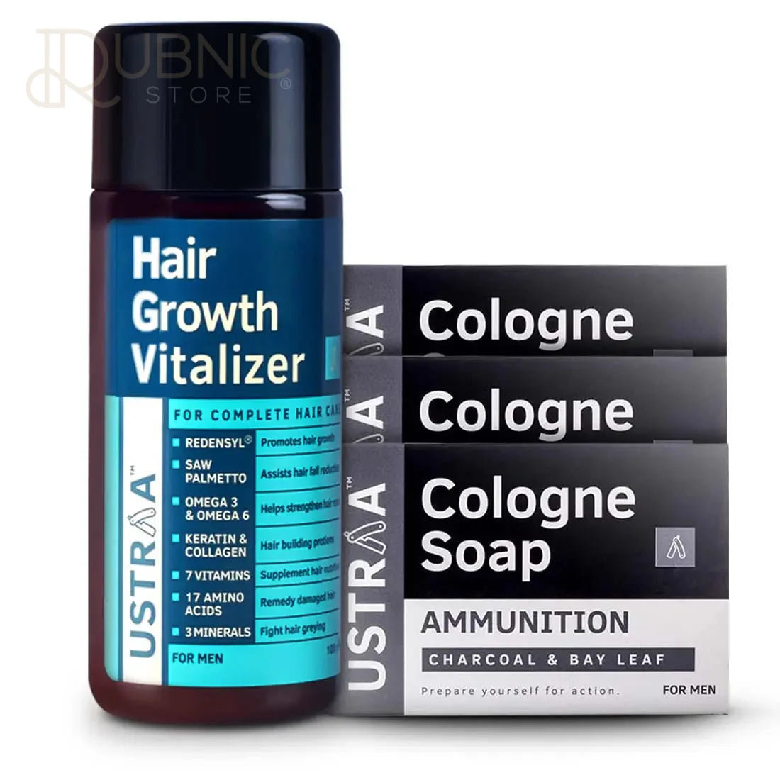 USTRAA Hair Growth Vitalizer - 100ml & Ayurvedic Hair Oil - 200ml Price in  India, Full Specifications & Offers | DTashion.com