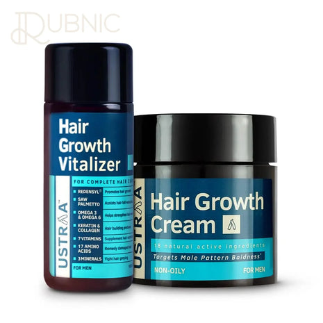 USTRAA Hair Growth Vitalizer & Hair Growth Cream - HAIR