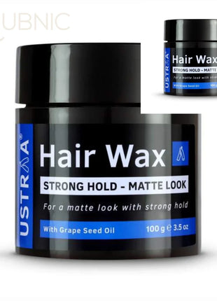 USTRAA Hair Wax Strong Hold - Matte Look - 100g PACK OF 2 -