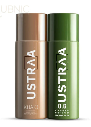 USTRAA Khaki & OG Deodorants Body Spray COMBO - BODY SPRAY