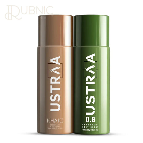 USTRAA Khaki & OG Deodorants Body Spray COMBO - BODY SPRAY