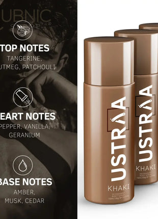 USTRAA Khaki & OG Deodorants Body Spray COMBO - BODY SPRAY