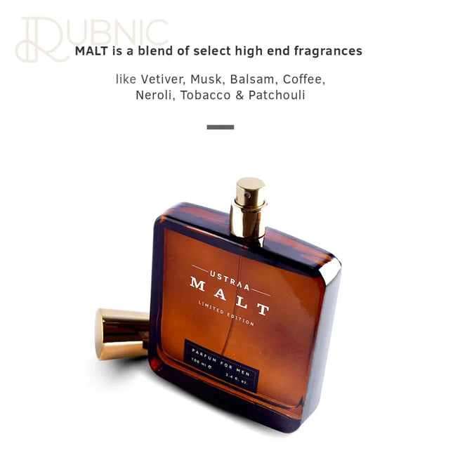 USTRAA Malt - Perfume for Men & Hair Wax-Strong Hold-Matt