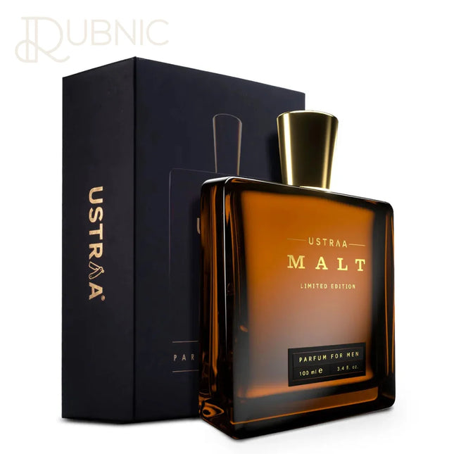 USTRAA Malt - Perfume for Men & Hair Wax-Strong Hold-Wet