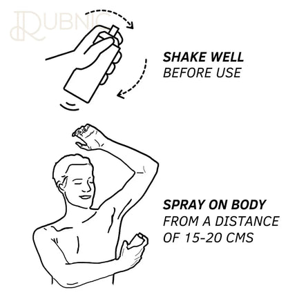 USTRAA O.G Deodorant Body Spray 150ml Pack of 3 - BODY SPRAY