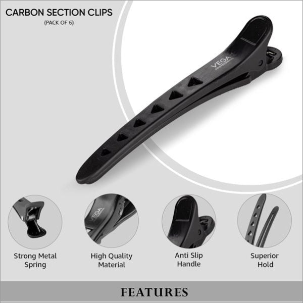 the carbon section clips are designed to help you choose the right type of hair clip