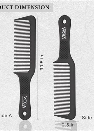 VEGA PROFESSIONAL CLIPPER COMB - BLACK - VPPCC-02 - Comb