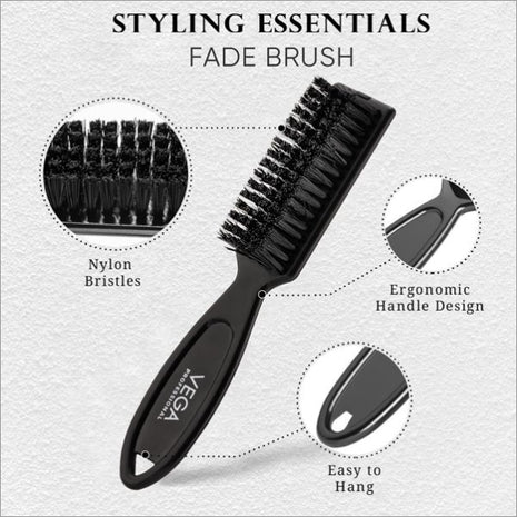 VEGA PROFESSIONAL FADE BRUSH - VPPBB-01 - COMB BRUSH