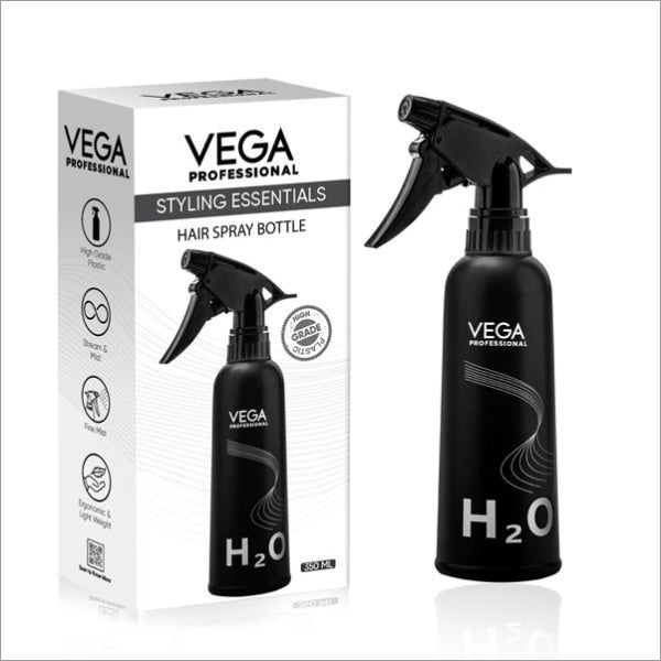 VEGA PROFESSIONAL HAIR SPRAY BOTTLE BLACK - 350 ML