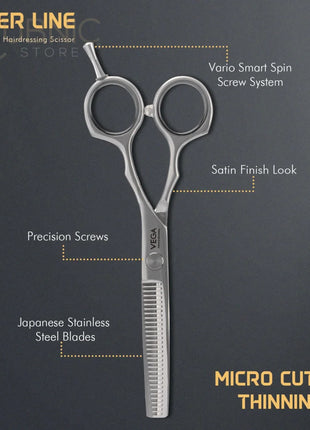 Vega Professional Micro Cut 30 Thinning Silver line