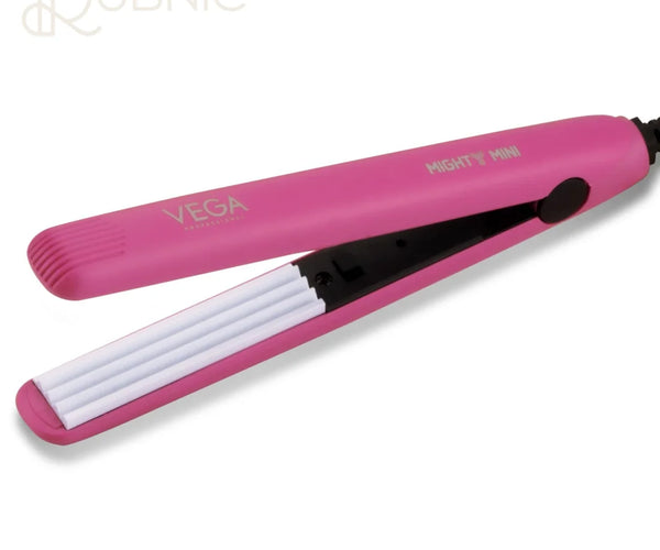 VEGA Professional Mighty Mini Hair Crimper VPVMS 09 Pink RUBNIC