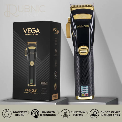 VEGA Professional Pro Clip Hair Clipper VPPHC -06 Black -