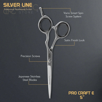 Vega Professional Pro Craft E 5 Silver line Hairdressing