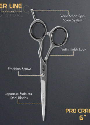 Vega Professional Pro Craft E 6 Silver line Hairdressing