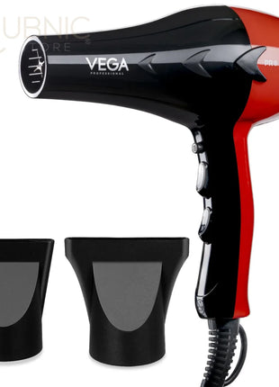 VEGA Professional Pro Dry Hair Dryer Red (VPVHD-07) - HAIR