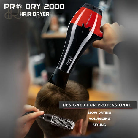 VEGA Professional Pro Dry Hair Dryer Red (VPVHD-07) - HAIR