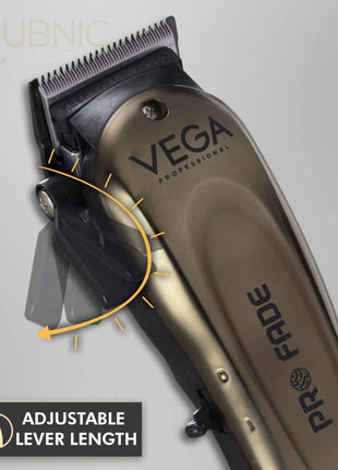 VEGA Professional Pro Fade Hair Clipper VPPHC-05 Gold - HAIR