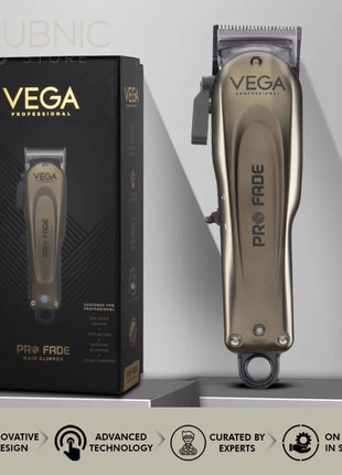 VEGA Professional Pro Fade Hair Clipper VPPHC-05 Gold - HAIR