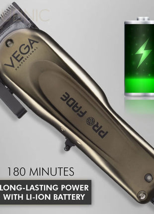 VEGA Professional Pro Fade Hair Clipper VPPHC-05 Gold - HAIR