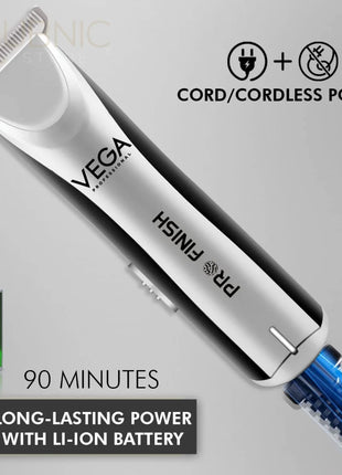 VEGA PROFESSIONAL Pro Finish Hair Trimmer VPVHT-06 Silver -