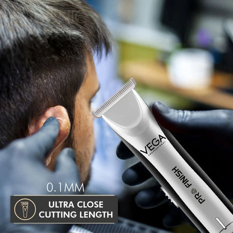 VEGA PROFESSIONAL Pro Finish Hair Trimmer VPVHT-06 Silver -