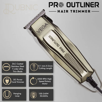VEGA Professional Pro Outliner Hair Trimmer VPPHT-01 -