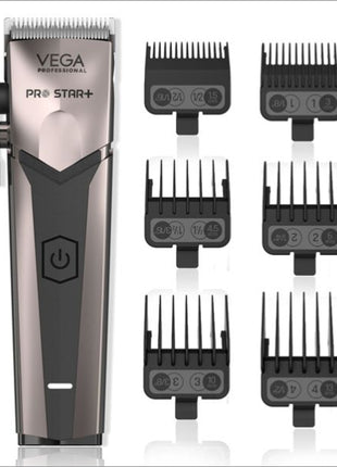 a close up of a hair clipper with six combs