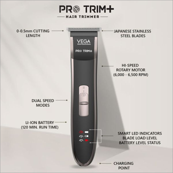 a diagram of a hair trimmer with instructions