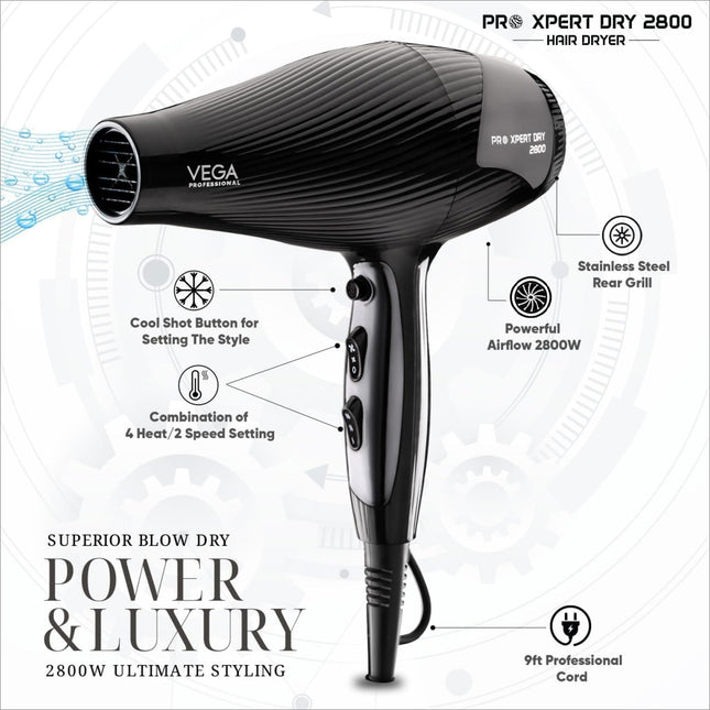 a hair dryer with instructions on how to use it