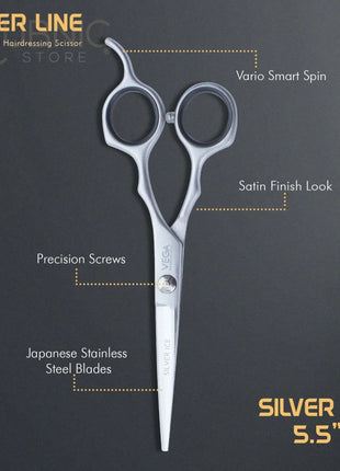 Vega Professional Silver Ice 5.5 Silver line Hairdressing