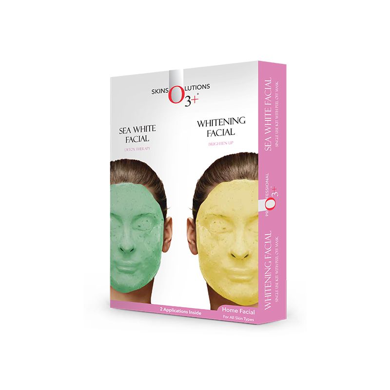 O3 + Whitening & Sea White Facial Kit With Peel Off Mask